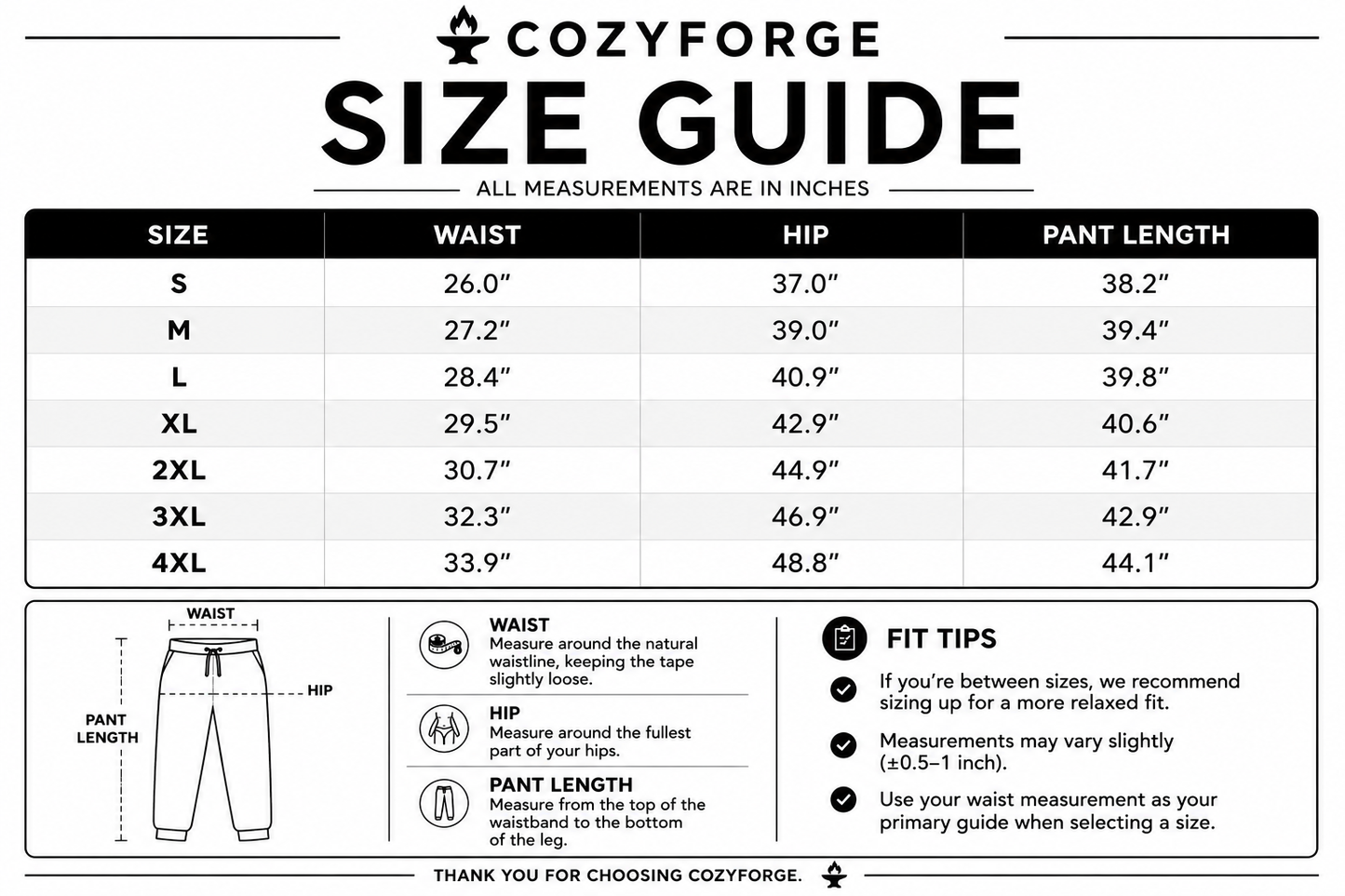 CozyForge Ultra Soft Joggers